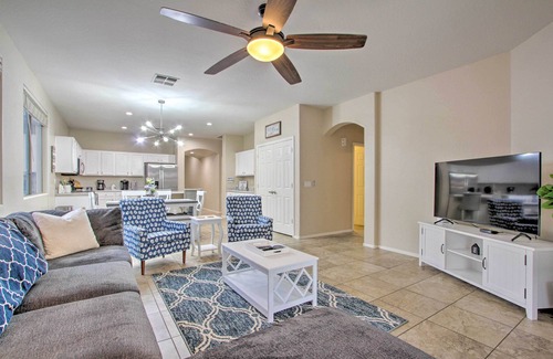 Bell West Ranch House | Sunny Surprise Vacation Rental w/Pool, Near Golf!