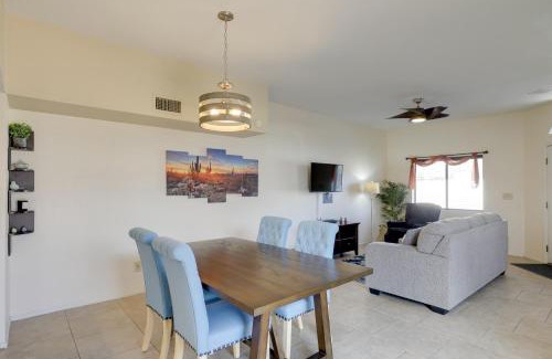 Tucson House | Sunny Tucson Townhome with Patio and Mountain Views!