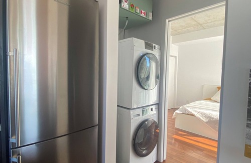 De Lorimier Condo | Sunny & Zen Penthouse, Plateau Mt-Royal, indoor parking, elevators