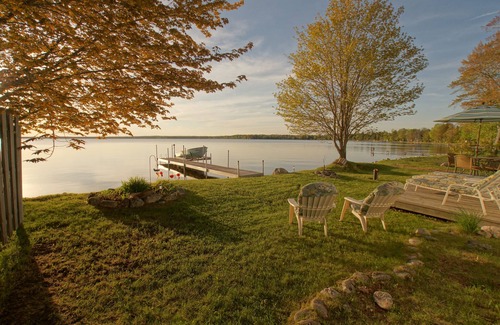 Moran Cottage | Sunset Breeze on Brevort Lake