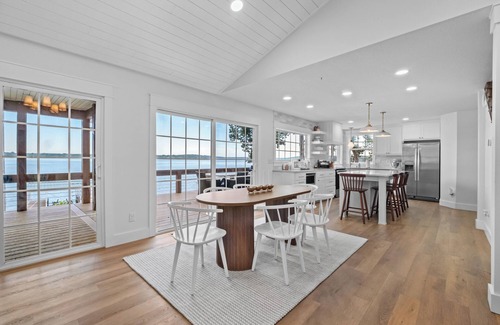 Grove House | Sunset Cottage on Grand: Waterfront Views - Dock - Fire Pit - Boat Parking