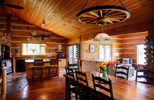 Flesherton House | Sunset Haven on Three Acres With Private Beach Front Pond