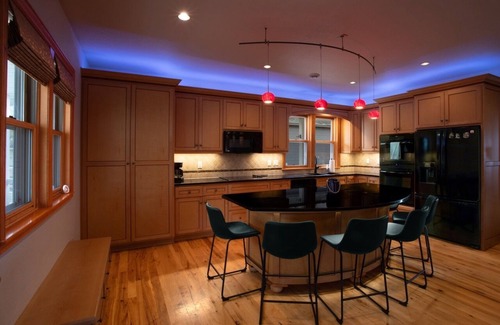 Fond du Lac House | Sunset on Lake Winnebago: Entire lake home in Fond du Lac, Wisconsin.