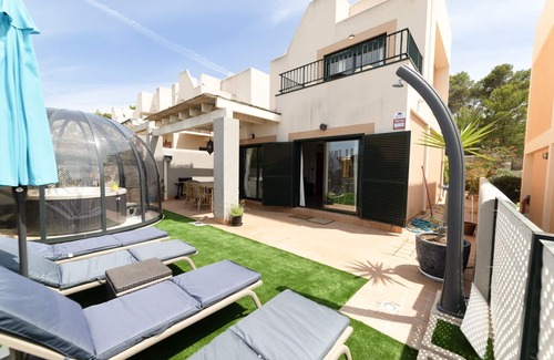 Sant Josep de sa Talaia House | Sunset & Seaview House for 6 close to Tarida beach, very well located. SPA for 4