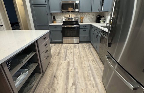 Westbrook Center House | Sunset Skies: walk to Water's Edge, 2 homes in 1, pet-friendly, fully redone!