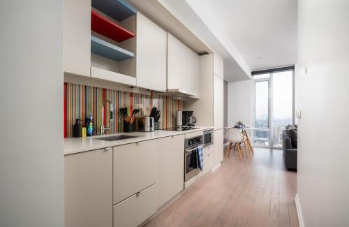 Downtown Toronto Apartment | Sunset Views in Chic Condo by Cn Tower
