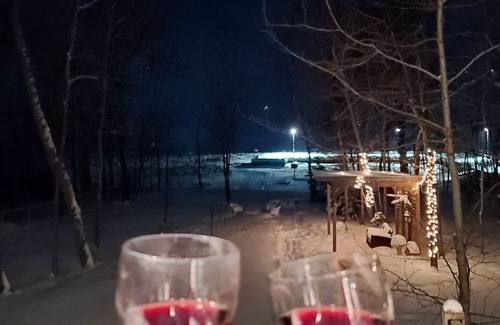 Beaconia Cottage | sunset views, private beach, hiking, ice fishing, marina, harbour, bbq, fire pit