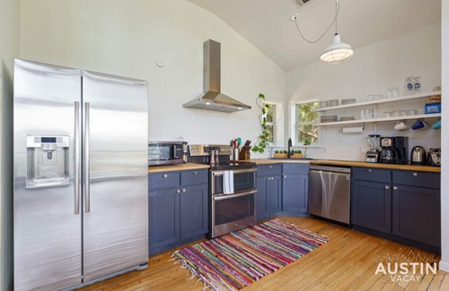 McNeil House | Sunset Waterfront Escape w/Pool & River Views, Minutes to Lake Travis!