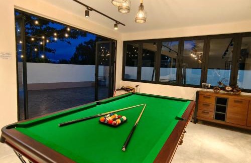Kluang House | SunsetChalet 25pax Pool Snooker Bathtub Playground
