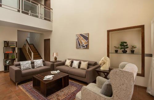 Mahabaleshwar Villa | Sunshine Brooks by StayVista - Experience modern & plush interiors, A private outdoor pool,A quaint gazebo & Indoor games