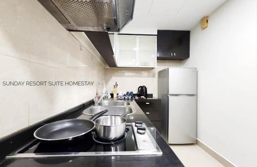 Bandar Sunway Apartment | Sunway Lagoon Sweet Comfy Home for 1-5pax