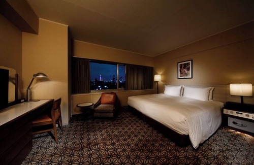 Takanawa Hotel | Super King hotel with AC, WiFi, fitness room in fantastic Minato City