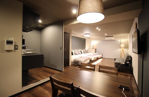 Kita Apartment | Superb location for 6p10 min walk from UmedaEquipped with projector - Precioso Umeda 301 /Osaka Ōsaka