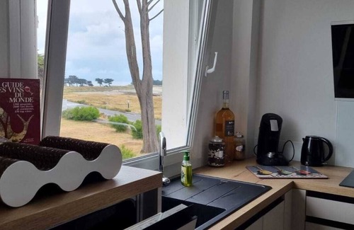 Quiberon Apartment | Superb, quiet apartment facing the sea. Unique view of Belle Ile.