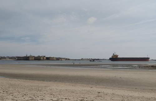 Larmor-Plage Apartment | Superb view for this apartment at the foot of the beaches