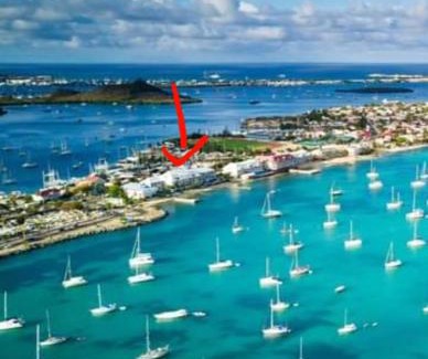 Marigot Apartment | Superbe studio Dolce Vita vue mer plage piscine