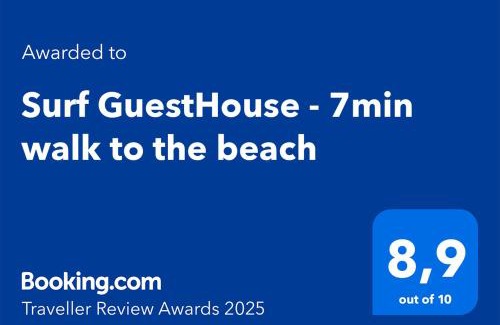 Pedra do Ouro Apartment | Surf GuestHouse - 7min walk to the beach