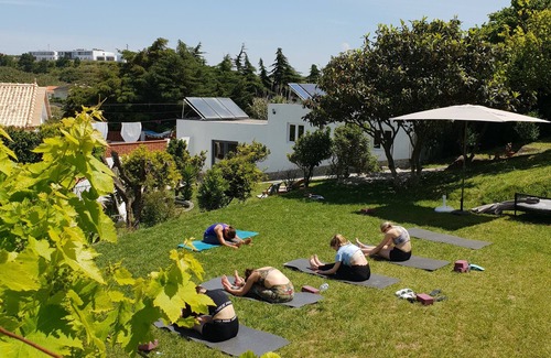 Lourinha Villa | Surf Villa with large organic garden, pool and hot tub