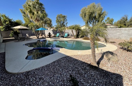 Surprise Farms House | Surprise’s Spacious Oasis – Heated Pool/Spa – Your favorite Stadiums close by