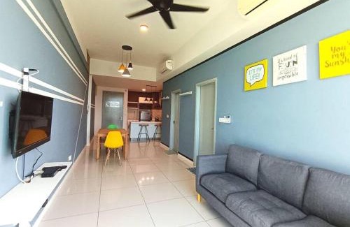 Kampung Sembulan Baru Apartment | Sutera Avenue Kota Kinabalu City Center 7 pax