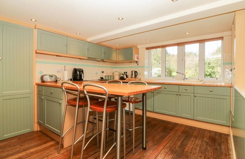 Burgh Island Cottage | SWALLOWS LOFT, country holiday cottage, with open fire in Bigbury