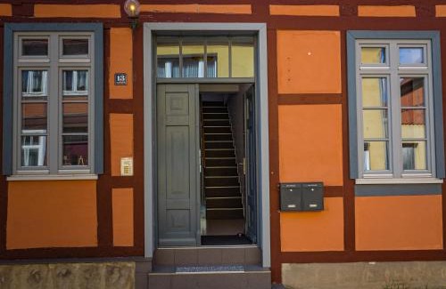 Plau am See Apartment | Swebenhus boven - FeWo mit großer Dachterrasse