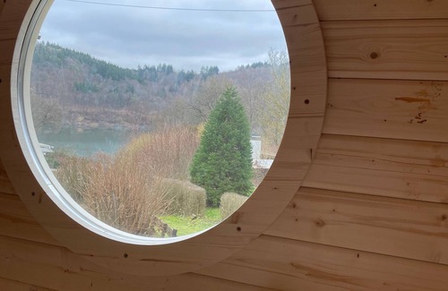 Harbshausen Apartment | Swedish chalet on Lake Edersee