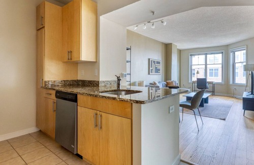 West End Apartment | Sweet Foggy Bottom 1BR w/Roof Pool & Coffee Shop, nr GU, by Blueground