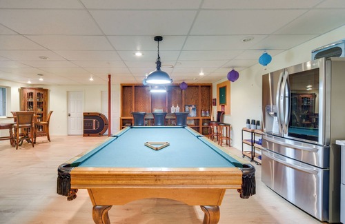 Siren House | Swim Dock & Game Room: Lakefront Home in Siren!