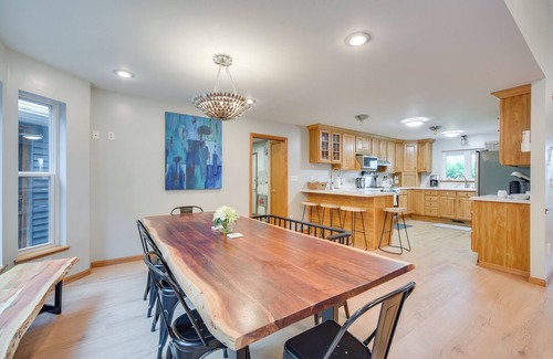 Siren House | Swim Dock & Game Room: Lakefront Home in Siren!