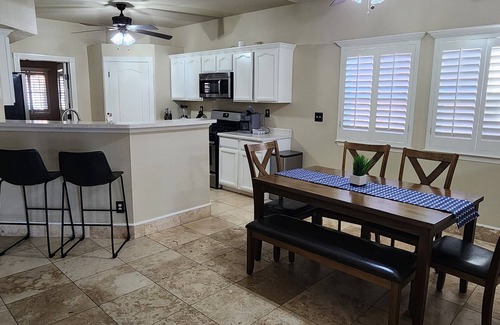 Biggs Field House | Swimming pool, 4 bedroom 2.5 bath + bonus room, outdoor dining and outdoor TV