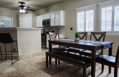 Biggs Field House | Swimming pool, 4 bedroom 2.5 bath + bonus room, outdoor dining and outdoor TV