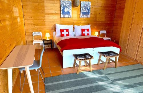 Goldiwil Ski Chalet | SwissHut Stunning Views Alps & Lake - Chalet Schärme