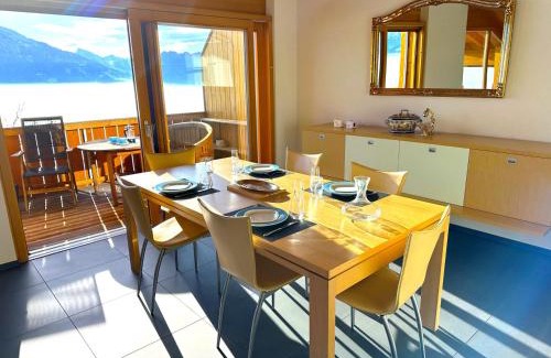 Aeschlen ob Gunten Apartment | SwissHut Stunning Views Alps Lake - Apart Aelenbach