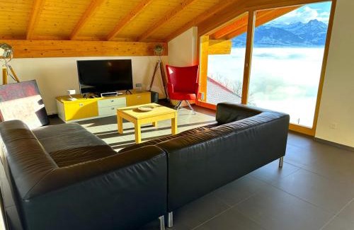 Aeschlen ob Gunten Apartment | SwissHut Stunning Views Alps Lake - Apart Aelenbach