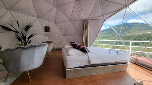 Kundasang House | Syameen's Glamping Dome - Queen Bed