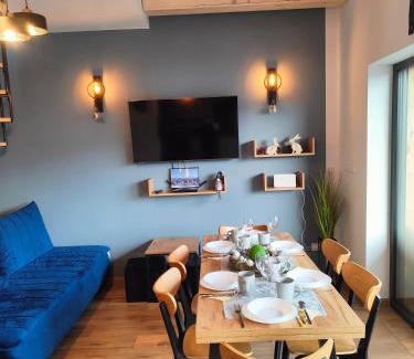 Meszna Apartment | Szczyrkowskie SKI&FUN 14 z widokiem na góry Sauna, jacuzzi w cenie pobytu