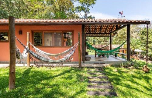 Araras House | Tékinfin, você chegou! Lindo sítio em Secretário!