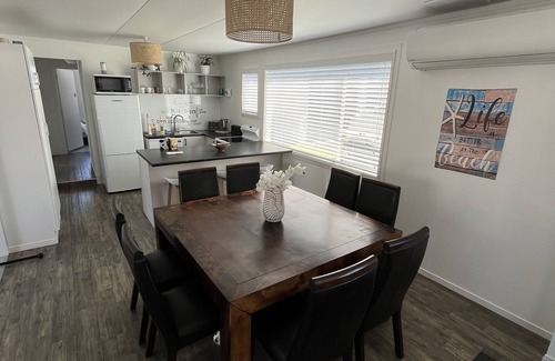 Papamoa Beach House | T Two Salty Shack - right across from the beach!