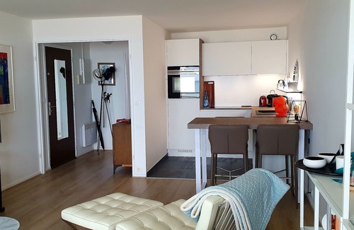 Le Touquet-Paris-Plage Apartment | T2 apartment crossing facing the sea and 2 steps from St. Jeans
