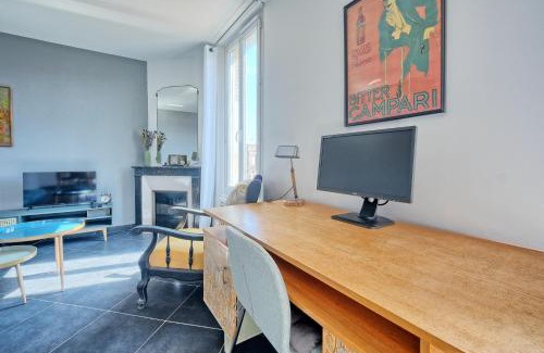 Esbly Apartment | T2 Art Déco proche Disney-Paris-Parking