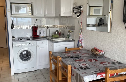 La Cote Radieuse Apartment | T2 CABIN with terrace and exceptional sea view