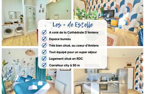 Saint-Leu Apartment | T2 Cosy Centre Ville Amiens - Rez-de-chaussée