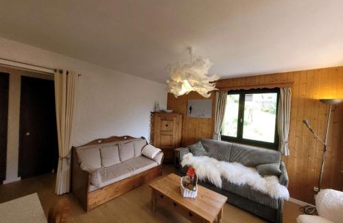 Le Grand-Bornand Apartment | T2 rénové au Grand-Bornand avec balcon, parking et terrasse, 4 pers, proche village - FR-1-458-205