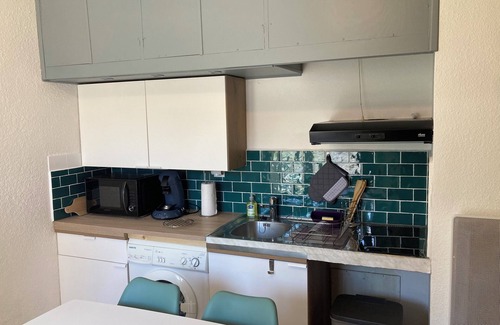 Ax-les-Thermes Apartment | T2 with balcony and private parking space 300m from the cable cars