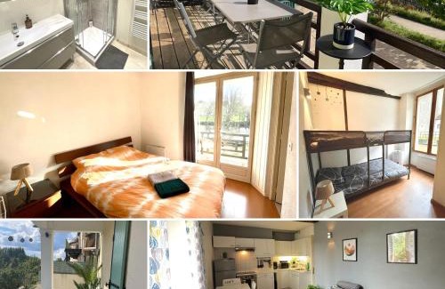 Moret-sur-Loing Apartment | T3-Balcon plein sud-Accès direct au bord du Loing