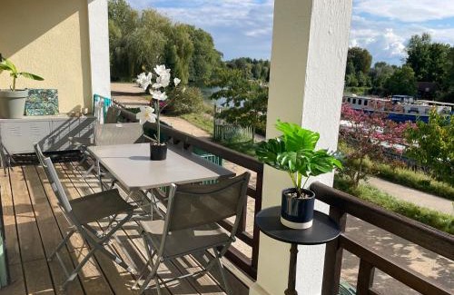 Moret-sur-Loing Apartment | T3-Balcon plein sud-Accès direct au bord du Loing