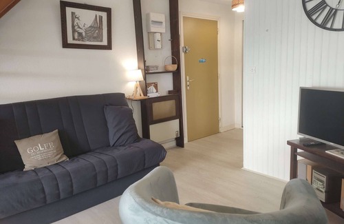 Arzon Apartment | T3 mezzanine sea view for rent for 4/6 people