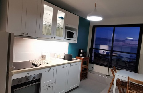 Batz-sur-Mer Apartment | T3 - Ocean view, waterfront, garden and sea-view terrace, free parking.