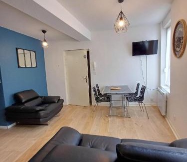 Agen Apartment | T3 proche gare, 2chs, 3lits, wifi, parking
